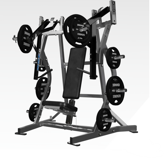 Hammer Strength Plate Loaded Iso-Lateral Vízszintes Fogantyús Mellnyomó