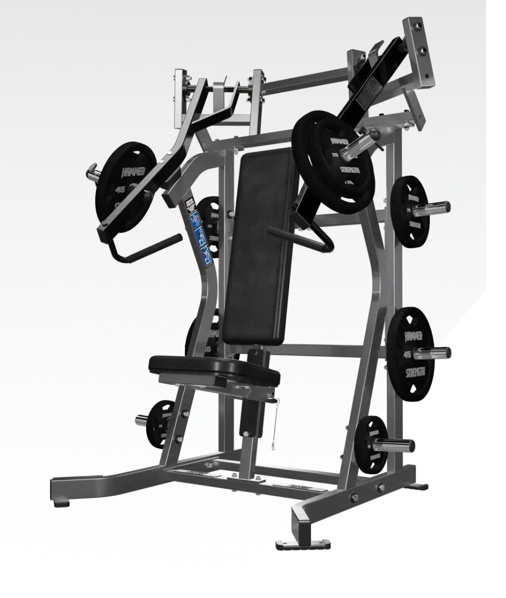 Hammer Strength Iso-Lateral Döntött Mellnyomó - Vízszintes Fogás