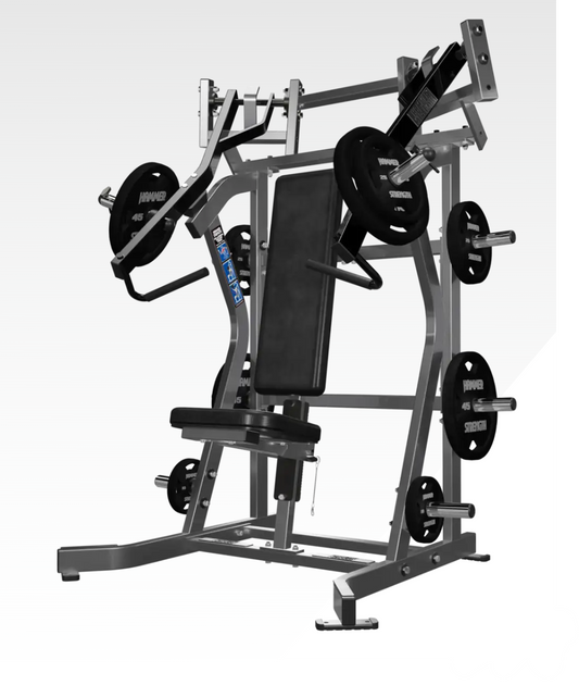 Hammer Strength Iso-Lateral Döntött Mellnyomó - Vízszintes Fogás